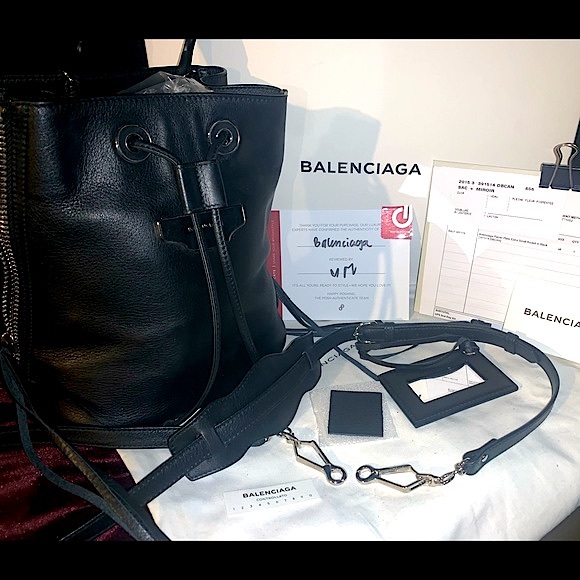 Balenciaga Bags Sale Like New Balenciaga Bucket Bag With Tags Box